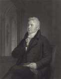 An engraving of English philosopher and poet Samuel Taylor Coleridge (1772–1834), most famous for his poems The Rime of the Ancient Mariner and Kubla Khan. Coleridge was a member of the Lake Poets who, with his friend William Wordsworth, founded the Romantic Movement in England. He also helped introduce German idealism to English-speaking culture and was influential on American transcendentalism (via Ralph Waldo Emerson). Throughout his adult life, Coleridge suffered from crippling bouts of anxiety and depression, which he chose to treat with opium, becoming an addict in the process. He died at age 61 due to symptoms typical of prolonged opium usage.