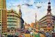 China: 'A view of Shanghai's Nanjing Road,'  by Zhao Weimin; Chromolithograph on paper (c. 1937).