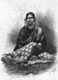 India: 'A Bayadere or Dancing-Girl, Baroda, c.1880'.