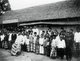 Vietnam: A 1918 photograph of a predominantly Cham-Malay Muslim primary school in the Chau Doc area of the Mekong delta, then part of Cochinchina.