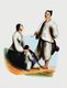Japan: A Japanese Fishing Family / Famille de Pecheurs Japonais (1843).